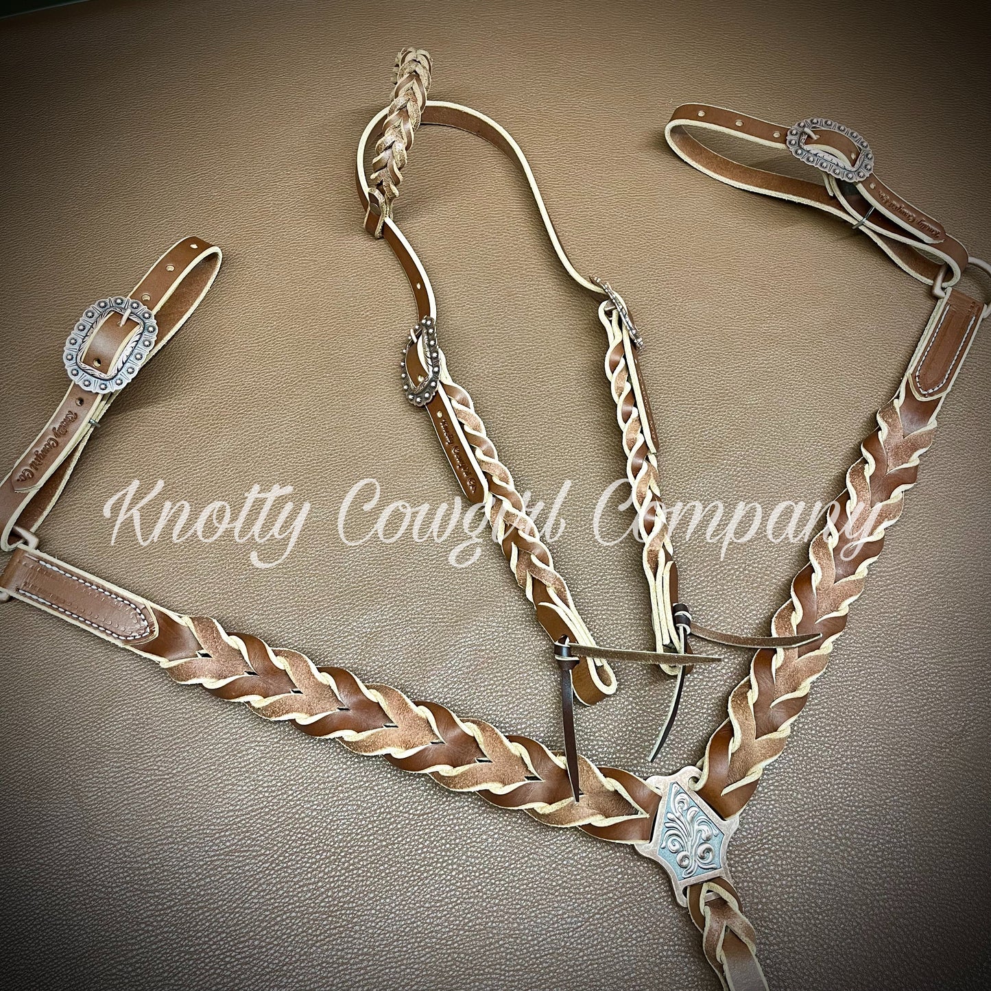 Blood Knot One Ear Headstall