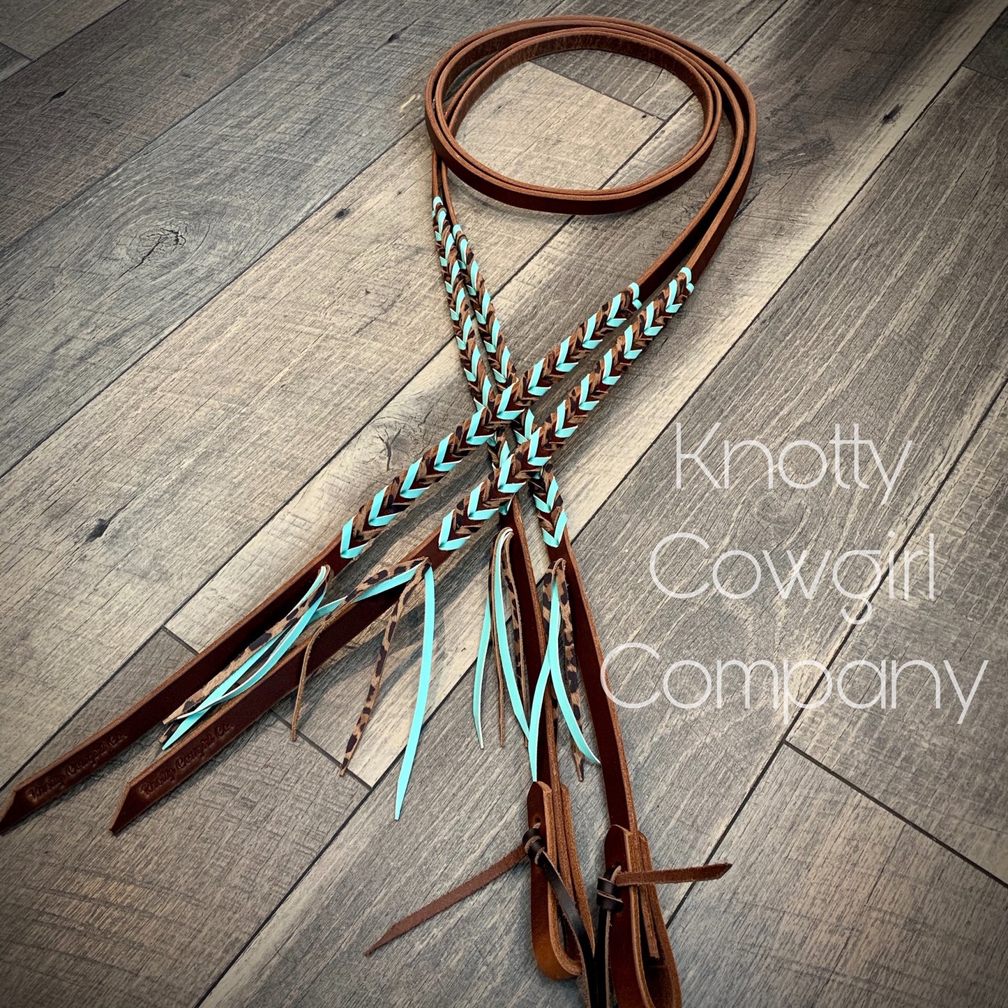 Laced Split Reins