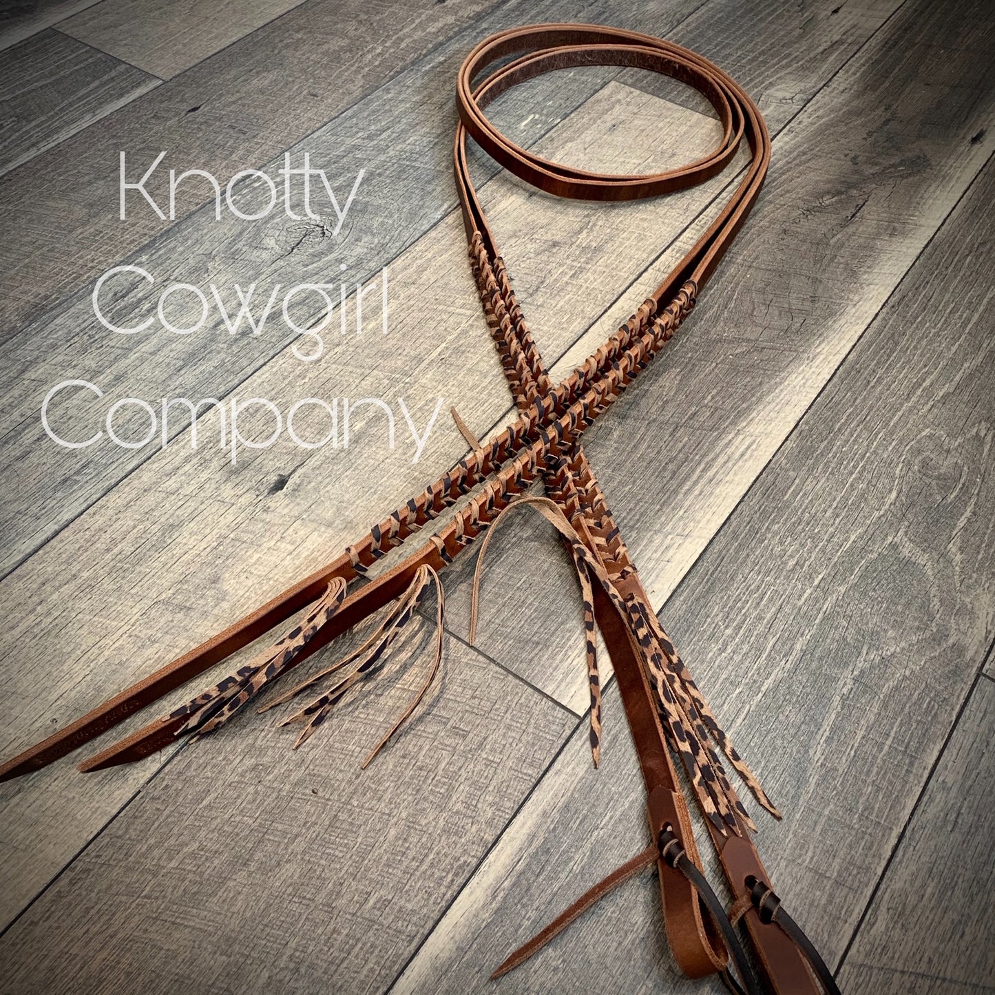 Laced Split Reins