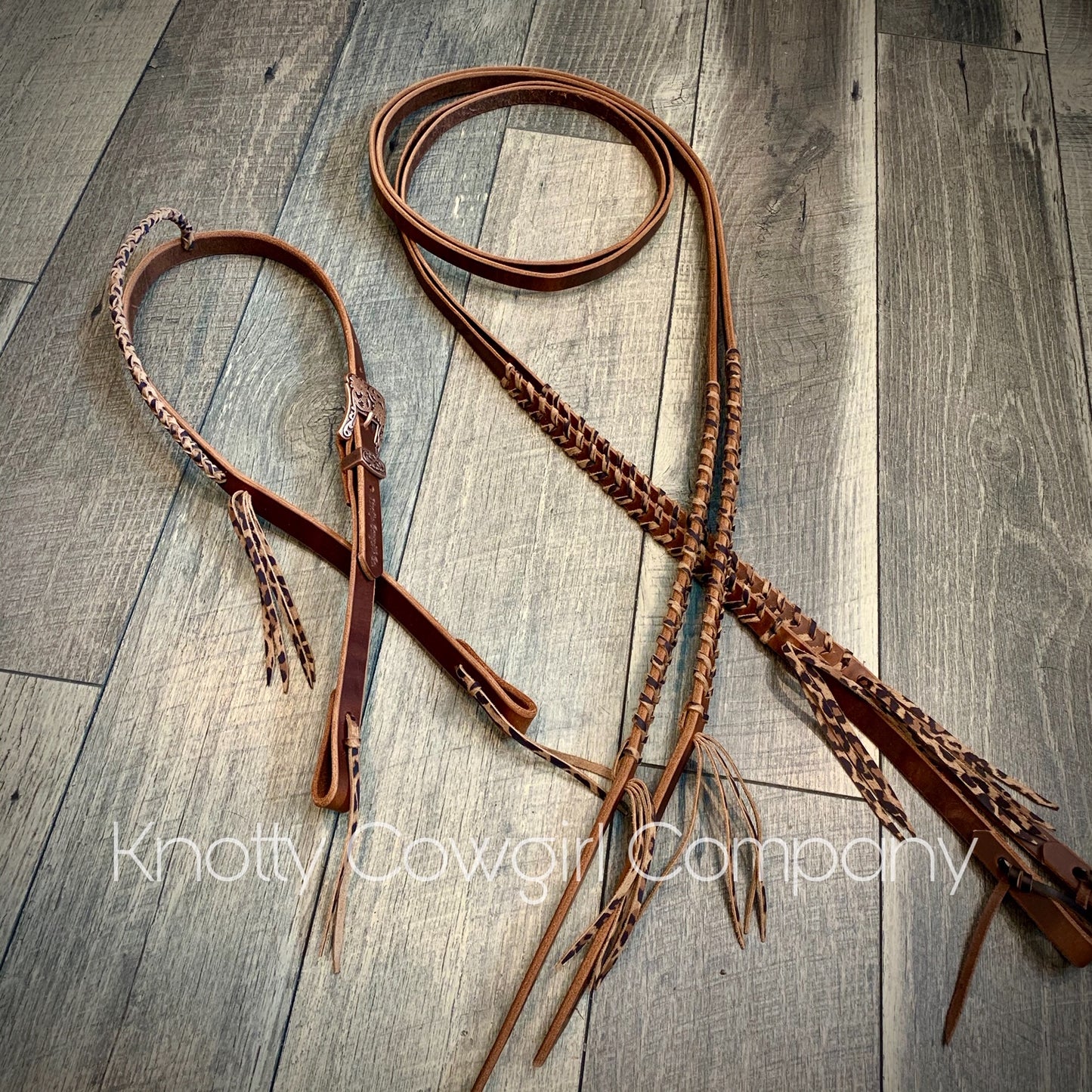 Laced Split Reins