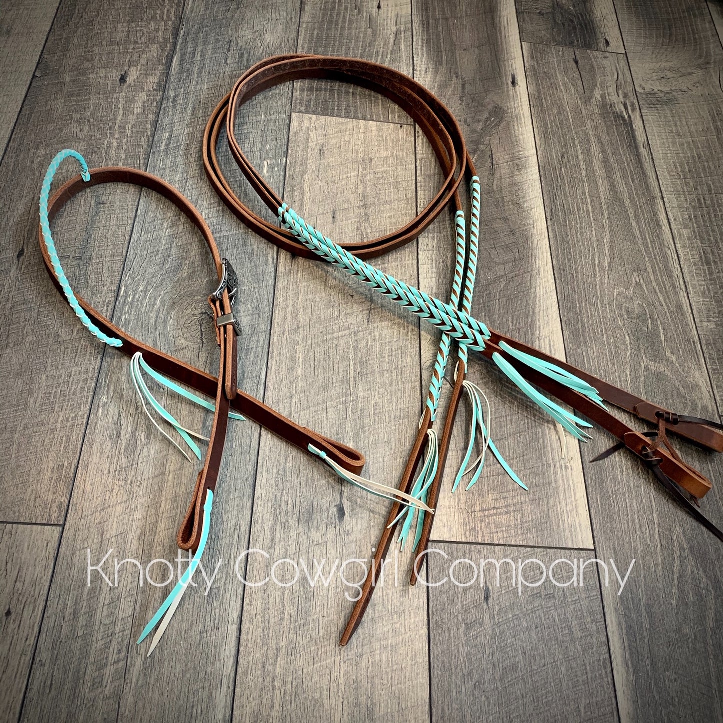 Laced Split Reins