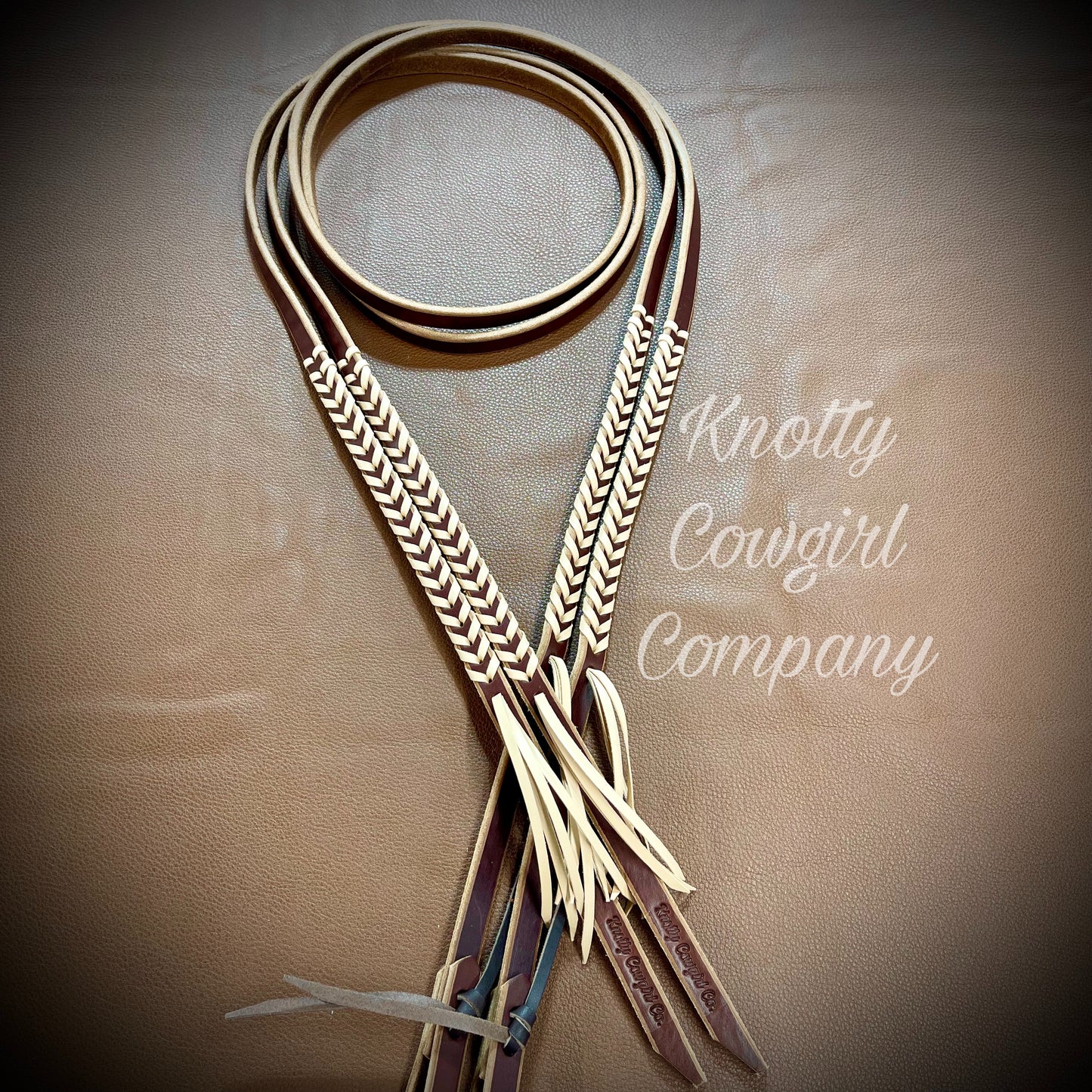 Laced Split Reins